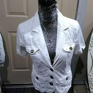 H&M short sleeve jacket